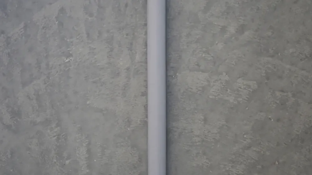 HVI light plus with concrete wall as background