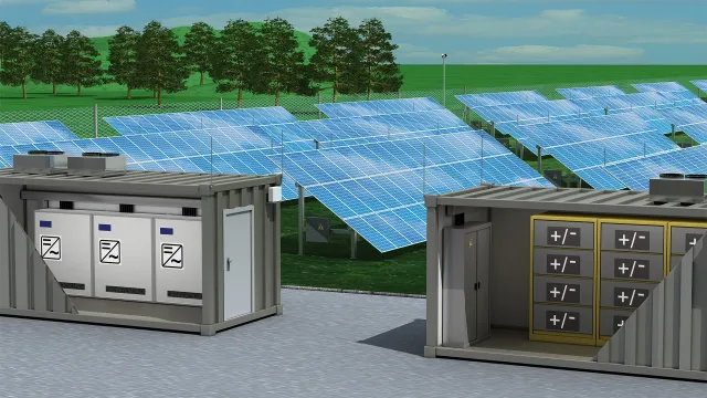 PV field with central inverter