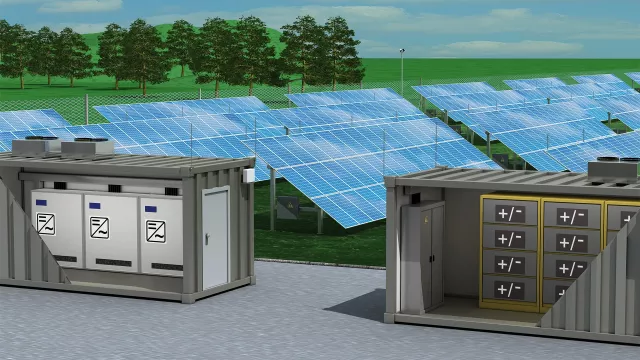 PV field with central inverter