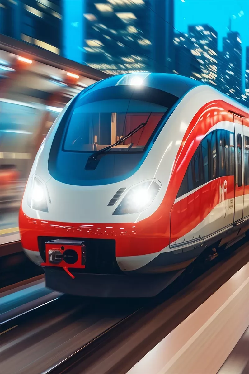 Railway infrastructure protected by DEHN